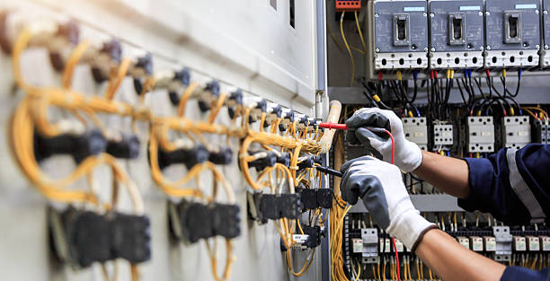Professional Electrician technician working in Asbury Park, NJ